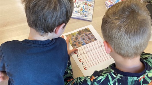 Creatieve schrijvers in groep 3! ๐