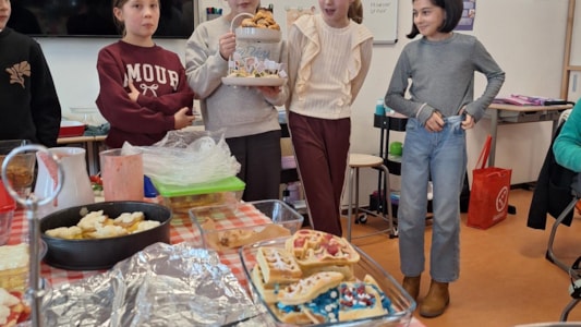 De groepen 7 hebben als afsluiting van het thema